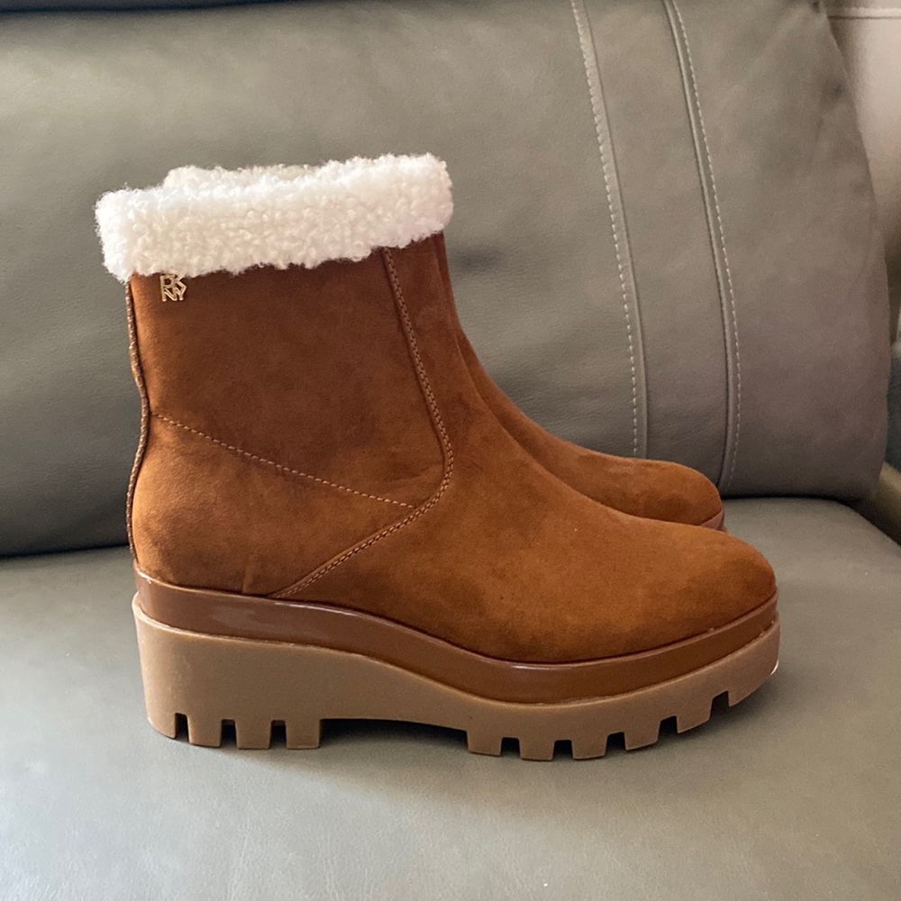 DKNY Suede Boots
